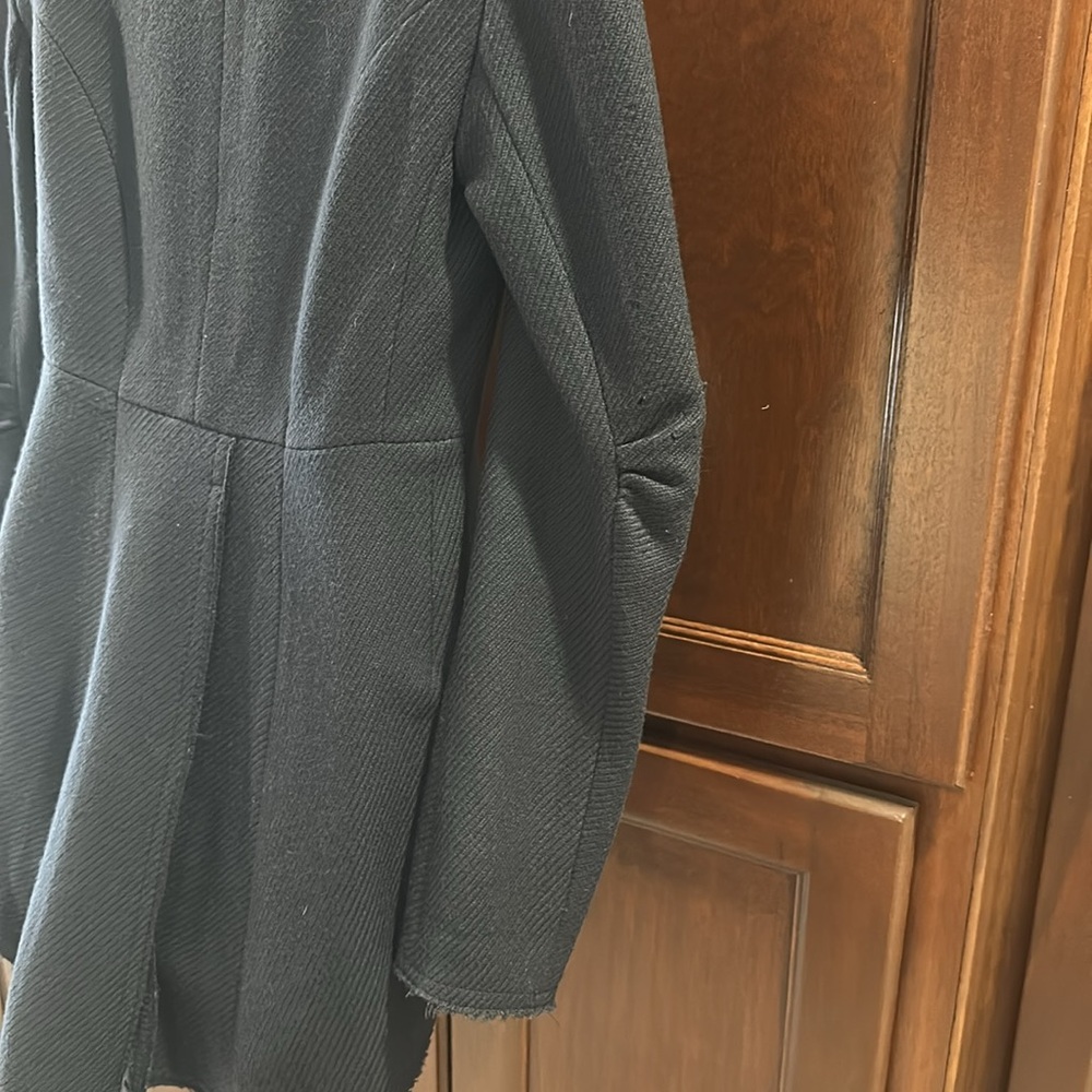 IISLI WOOL NAVY WOMANS RIDING STYLE JACKET SIZE 4 - Picture 5 of 10